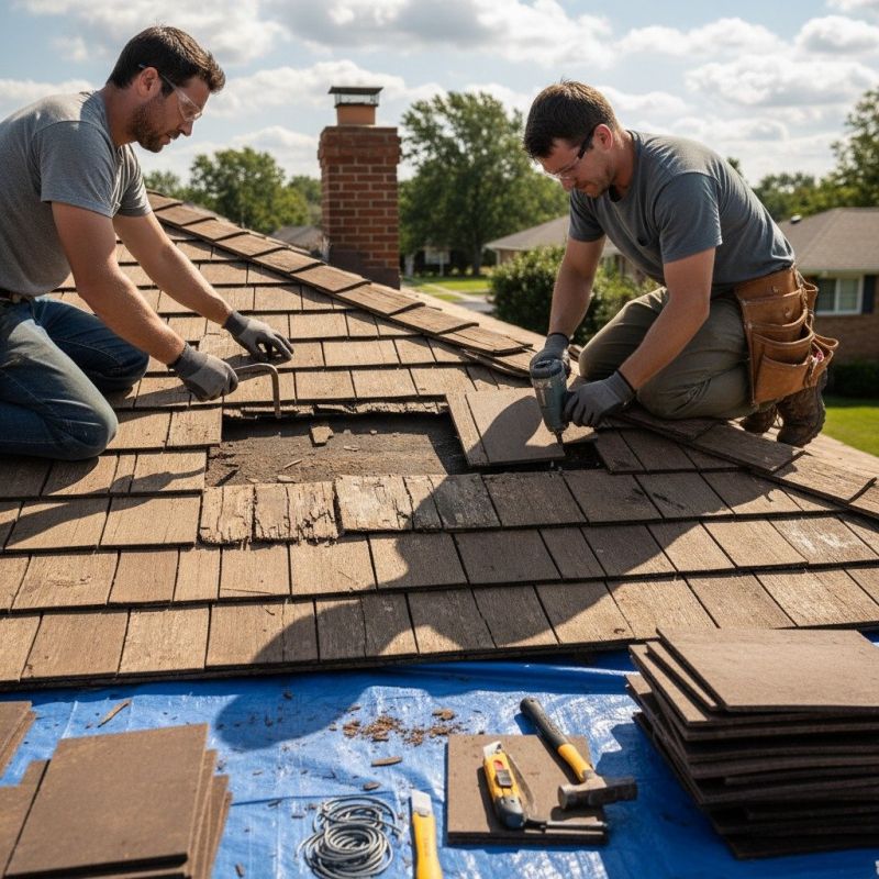 Wood Shingles Repair